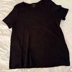 White Stag Black Tee Size XL